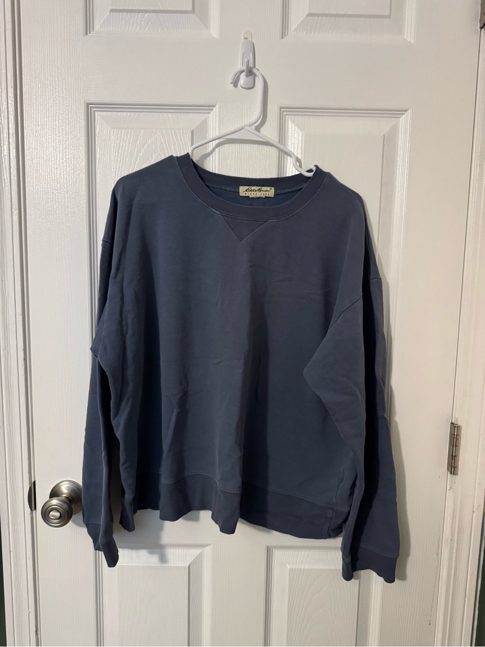 Vintage Eddie Bauer Bleu Crewneck Sweatshirt